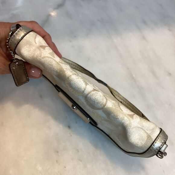 Coach  Kristen Envelope Flap Sequined Signature Logo Mini Bag - Picture 10 of 15